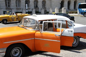 Куба Гавана ретро автомобиль