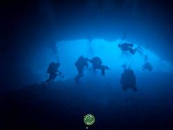 Palau, Палау , подводная пещера